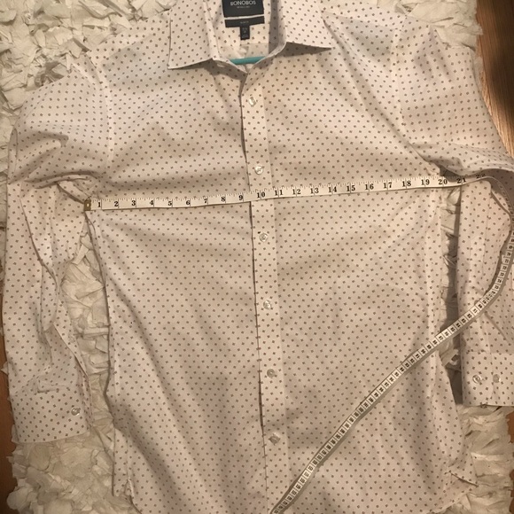 Men’s Bonobos Slim Fit Cotton Shirt - 15.5 / 33 - Picture 7 of 7